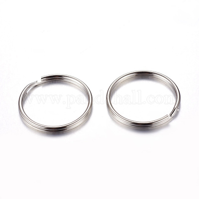 Environmental Iron Split Key Rings&nbsp;IFIN-C057-25mm-1