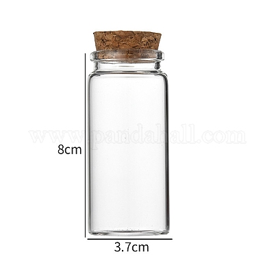 Glass Bottle&nbsp;CON-WH0085-72E-1