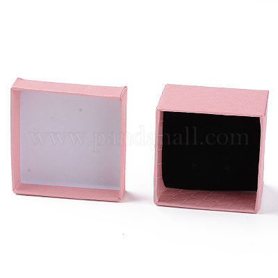 Square Cardboard Ring Boxes&nbsp;LS-CBOX-S020-02-1