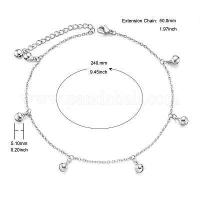 Brass Charm Anklets&nbsp;JA101B-1