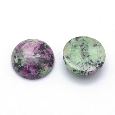 Natural Ruby in Zoisite Cabochons&nbsp;G-P393-R34-12mm-1
