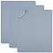 Self Adhesive Cloth Patch, Rectangle, Light Steel Blue, 280x260x0.6mm