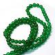Baking Paint Transparent Glass Round Bead Strands&nbsp;DGLA-Q022-8mm-25-3