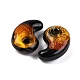 Luminous Handmade Silver Foil Lampwork Beads&nbsp;LAMP-F022-05E-4