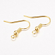 Brass Earring Hooks&nbsp;X-KK-S075-G-2