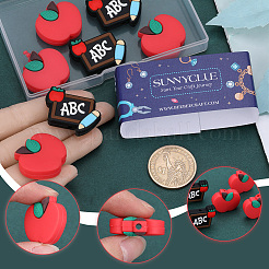 10Pcs 2 Styles Silicone Beads&nbsp;SIL-SC0001-57