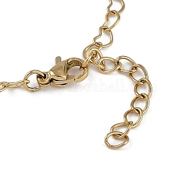 304 Stainless Steel Link Chains Bracelets for Women&nbsp;BJEW-G725-08G