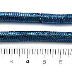 Electroplated Synthetic Non-magnetic Hematite Beads Strands&nbsp;G-B132-A01-01F
