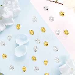 100Pcs 2 Colors Electroplated Non-magnetic Synthetic Hematite Beads&nbsp;G-AR0005-66