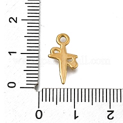304 Stainless Steel Pendant Rhinestones Setting&nbsp;STAS-C119-20G