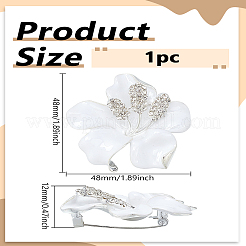 1Pc Crystal Rhinestone Flower Brooch Pin&nbsp;JEWB-LP0004-88