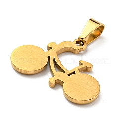 PVD Vacuum Plating 304 Stainless Steel Pendants&nbsp;STAS-D087-07G
