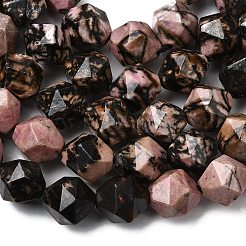 Natural Rhodonite Beads Strands&nbsp;G-Z119-A19-03