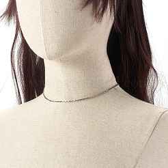 Non-Tarnish 304 Stainless Steel Venetian Chains Necklaces&nbsp;NJEW-JN03636-01