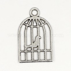 Tibetan Style Alloy Pendants&nbsp;TIBEP-22647-AS-RS