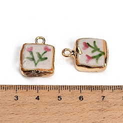 Handmade Porcelain with Brass Pendants&nbsp;PR-CBAB520-09C
