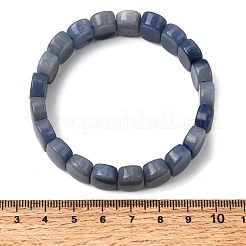 Natural Blue Aventurine Beaded Stretch Bracelets for Women Men&nbsp;BJEW-D461-02A