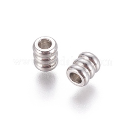 Tarnish Resistant 202 Stainless Steel Beads&nbsp;STAS-F205-08P