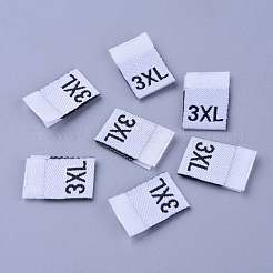 Clothing Size Labels(3XL)&nbsp;FIND-WH0045-G01