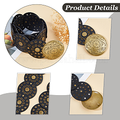 Vintage Imitation Leather Disc Chain Belts&nbsp;AJEW-WH0696-051B