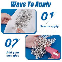 1Set Zinc Alloy & Rhinestone Hair Bobby Pins Sets&nbsp;AJEW-FG0005-22