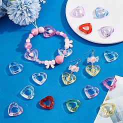 11 Colors Transparent Acylic Bead Frame&nbsp;MACR-PH0001-90