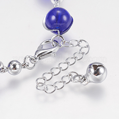 Glass Round Beads Bracelets&nbsp;BJEW-F298-02B