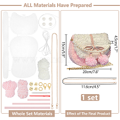 DIY Shoulder Bag Making Kits&nbsp;DIY-WH0504-320A