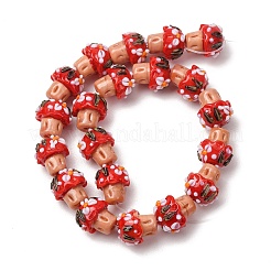 Handmade Bumpy Lampwork Beads&nbsp;LA-CBAE4A5-02B