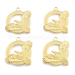 Ion Plating(IP) 201 Stainless Steel Pendants&nbsp;STAS-N098-268LG