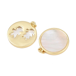 Natural Shell Pendants&nbsp;KK-L251-36G