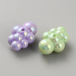 UV Plating Acrylic Beads&nbsp;OACR-CJC0006-18
