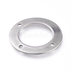 Tarnish Resistant 304 Stainless Steel Open Back Bezel Links&nbsp;STAS-Z014-13P