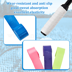 9Pcs 9 Colors PU Leather Anti-slip Tennis Racquet Overgrip&nbsp;DIY-CN0002-76