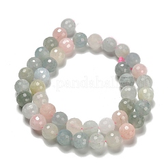 Natural Morganite Beads Strands&nbsp;G-H329-F01-10mm