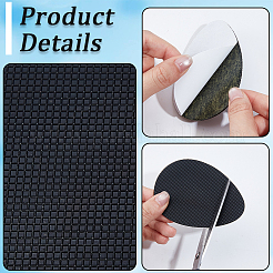 10Pcs Teardrop Rubber Non-Slip Ball-of-Foot Cushions&nbsp;DIY-GF0012-82