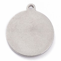 304 Stainless Steel Pendants&nbsp;X-STAS-O140-02P-C