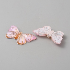 Gradient Printed Acrylic Pendans&nbsp;OACR-WH0028-21A