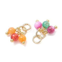Dyed Natural Freshwater Shell Pendants&nbsp;PALLOY-JF05447