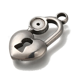 304 Stainless Steel Pendant Rhinestone Settings&nbsp;STAS-H223-01AS-05
