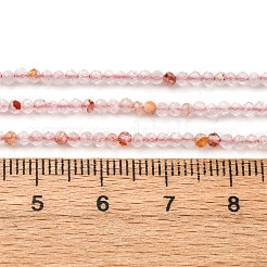 Natural Ferruginous Quartz Beads Strands&nbsp;G-B142-A01-2mm