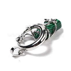 Synthetic Malachite Pointed Pendants&nbsp;G-I0322-03P-01