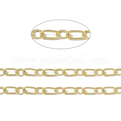 Brass Oval & Ring Link Chains&nbsp;CHC-P010-24G