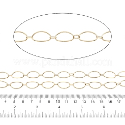 10M Ion Plating(IP) 304 Stainless Steel Oval Link Chains&nbsp;CHS-T006-01G