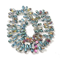 Electroplate Glass Beads Strands&nbsp;EGLA-B006-01A-HP02