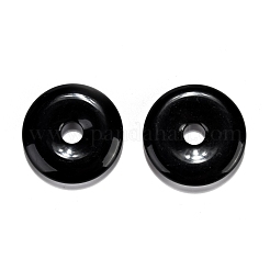 Natural Obsidian Pendants&nbsp;G-F524-B16