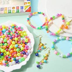150G Opaque Acrylic Beads&nbsp;OACR-SZ0001-70