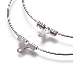 Tarnish Resistant 304 Stainless Steel Wire Pendants&nbsp;STAS-M274-020B