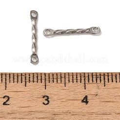Non-Tarnish 304 Stainless Steel Connector Charms&nbsp;STAS-Q323-02C-P