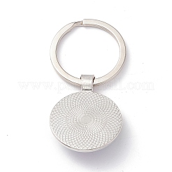 Pride Style Glass Keychain&nbsp;LS-KEYC-F033-01G